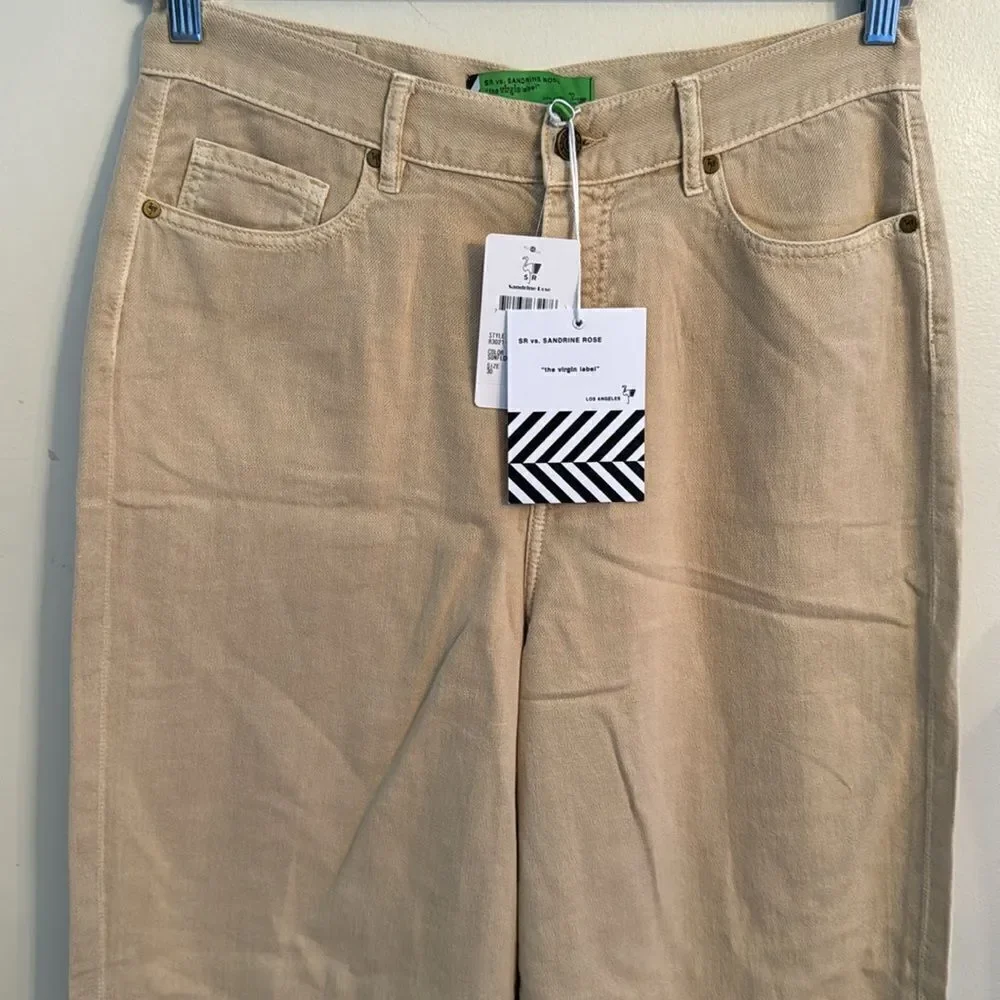 SR vs. Sandrine Rose Wide Leg Jeans